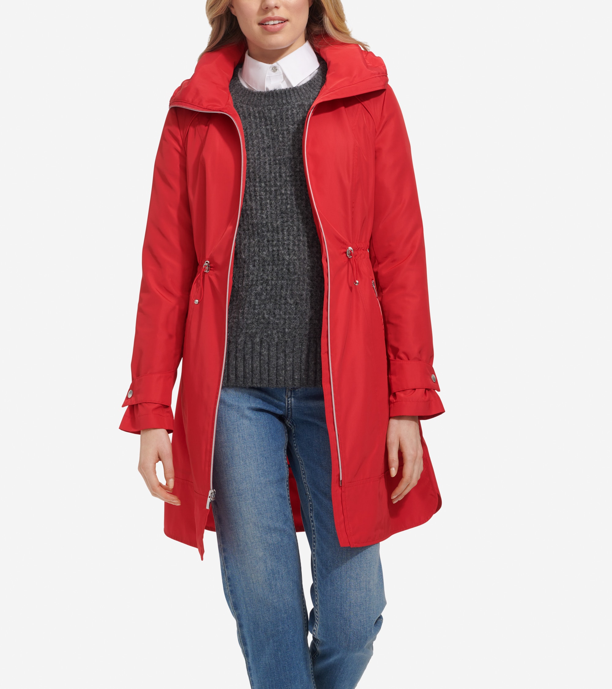 Cole haan red raincoat best sale